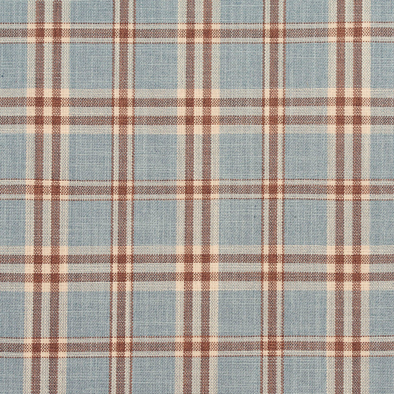 Charlotte - D153 - Cornflower Tartan - Fabric by the Yard Cornflower Tartan