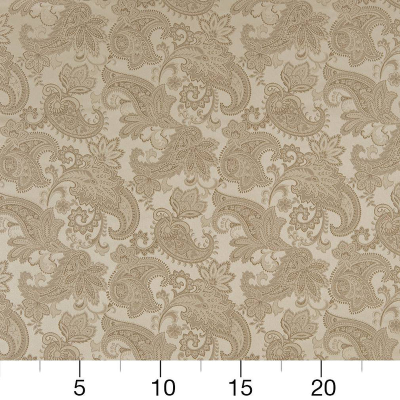 Charlotte - D1556 - Champagne Paisley - Fabric by the Yard - D1556 - D1556_Ruler