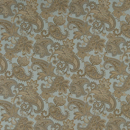 Charlotte - D1557 - Seaglass Paisley - Fabric by the Yard Seaglass Paisley