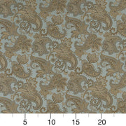 Charlotte - D1557 - Seaglass Paisley - Fabric by the Yard - D1557 - D1557_Ruler