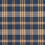 Charlotte - D155 - Indigo Tartan - Fabric by the Yard Indigo Tartan