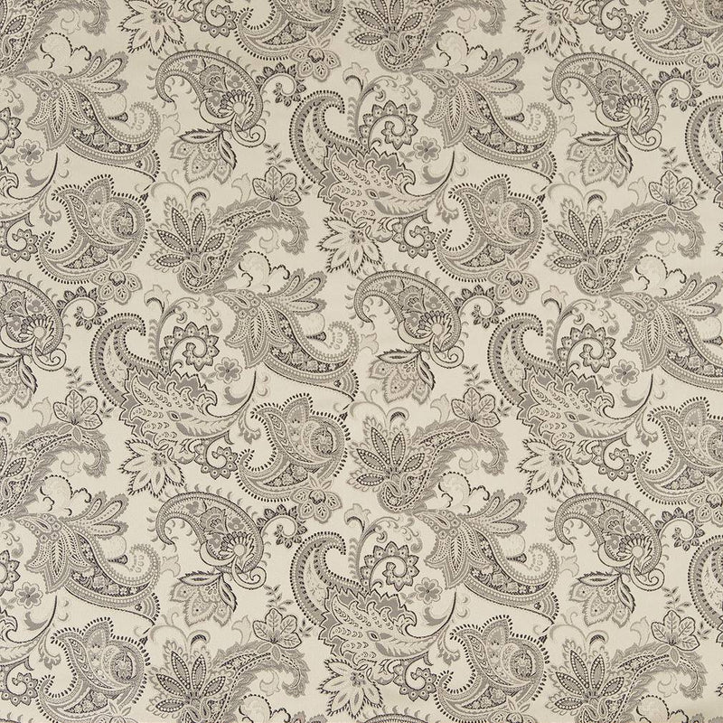 Charlotte - D1561 - Platinum Paisley - Fabric by the Yard Platinum Paisley
