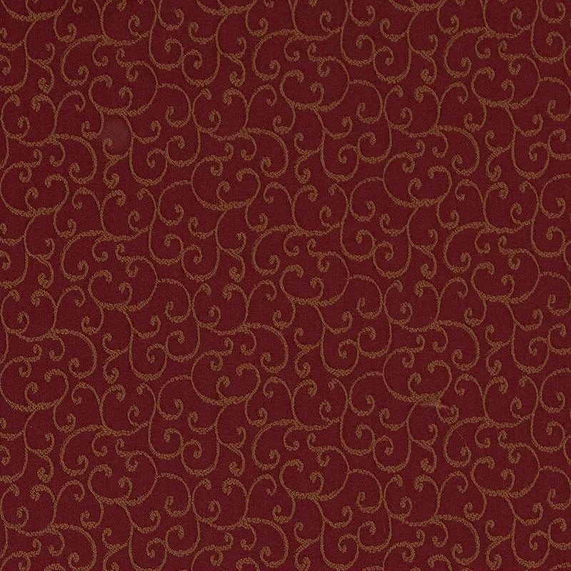 Charlotte - D1563 - Merlot Vine - Fabric by the Yard Merlot Vine
