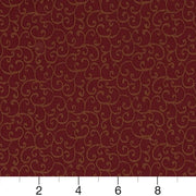 Charlotte - D1563 - Merlot Vine - Fabric by the Yard - D1563 - D1563_Ruler