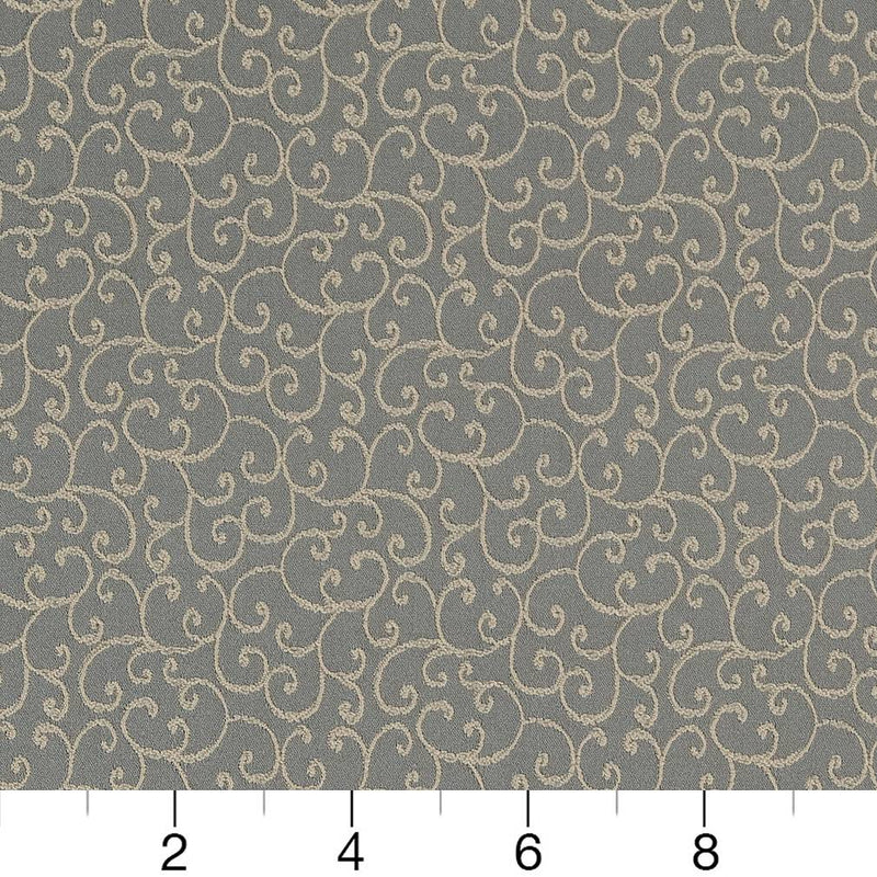 Charlotte - D1568 - Wedgewood Vine - Fabric by the Yard - D1568 - D1568_Ruler