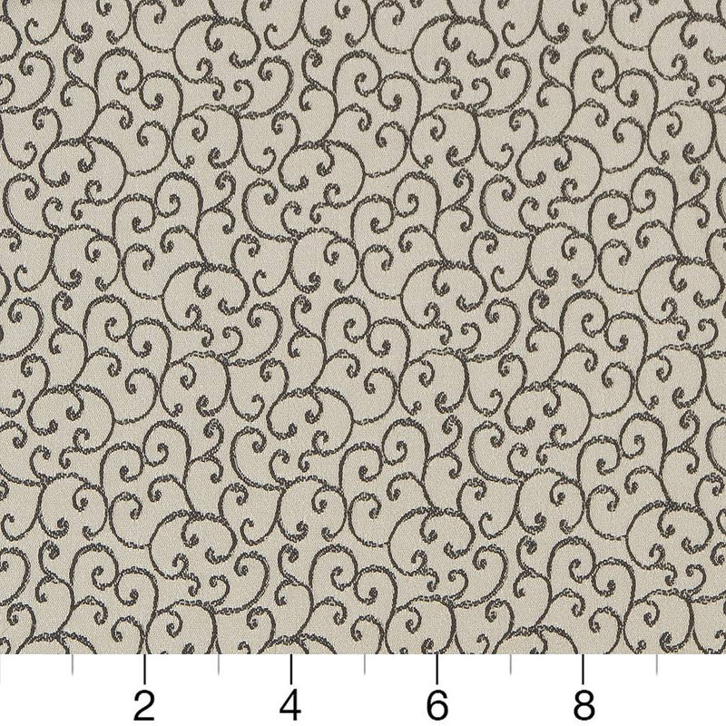 Charlotte - D1569 - Platinum Vine - Fabric by the Yard - D1569 - D1569_Ruler