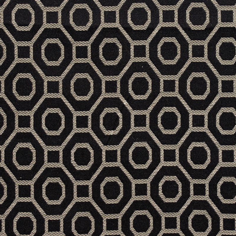 Charlotte - D161 - Ebony - Fabric by the Yard Ebony