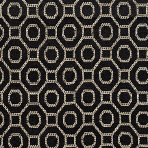 Charlotte - D161 - Ebony - Fabric by the Yard Ebony