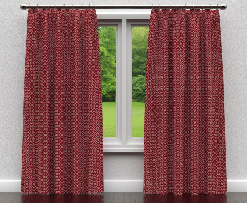 Charlotte - D162 - Merlot - Fabric by the Yard - D162 - D162_Drapery