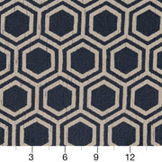Charlotte - D1636 - Indigo - Fabric by the Yard - D1636 - D1636_Ruler
