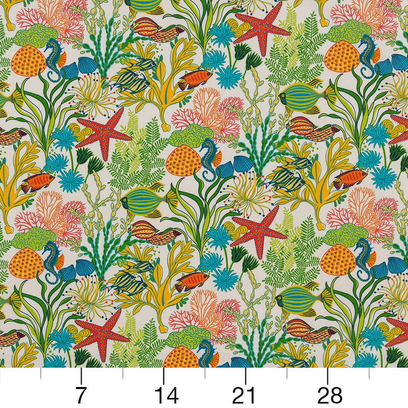 Charlotte - D1663 - Reef - Fabric by the Yard - D1663 - D1663_Ruler