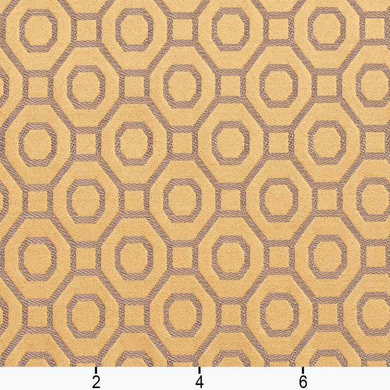 Charlotte - D166 - Gold - Fabric by the Yard - D166 - D166_Ruler