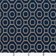 Charlotte - D169 - Sapphire - Fabric by the Yard - D169 - D169_Ruler
