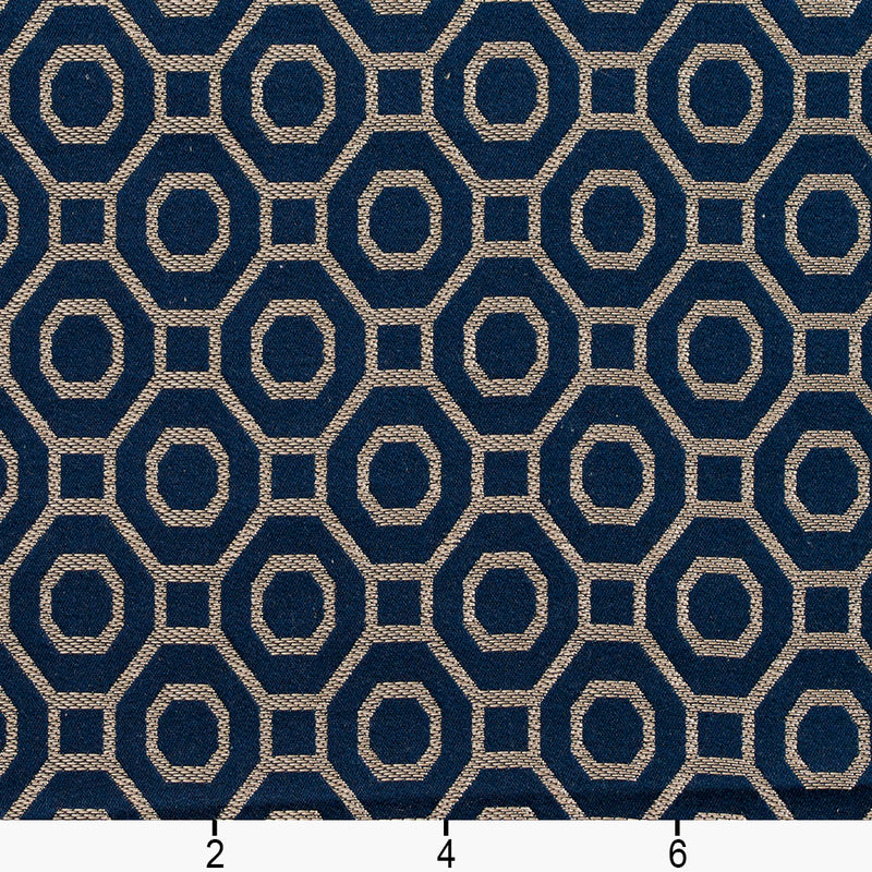Charlotte - D169 - Sapphire - Fabric by the Yard - D169 - D169_Ruler