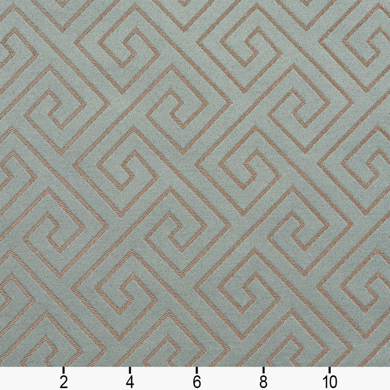 Charlotte - D174 - Seamist Greek Key - Fabric by the Yard - D174 - D174_Ruler