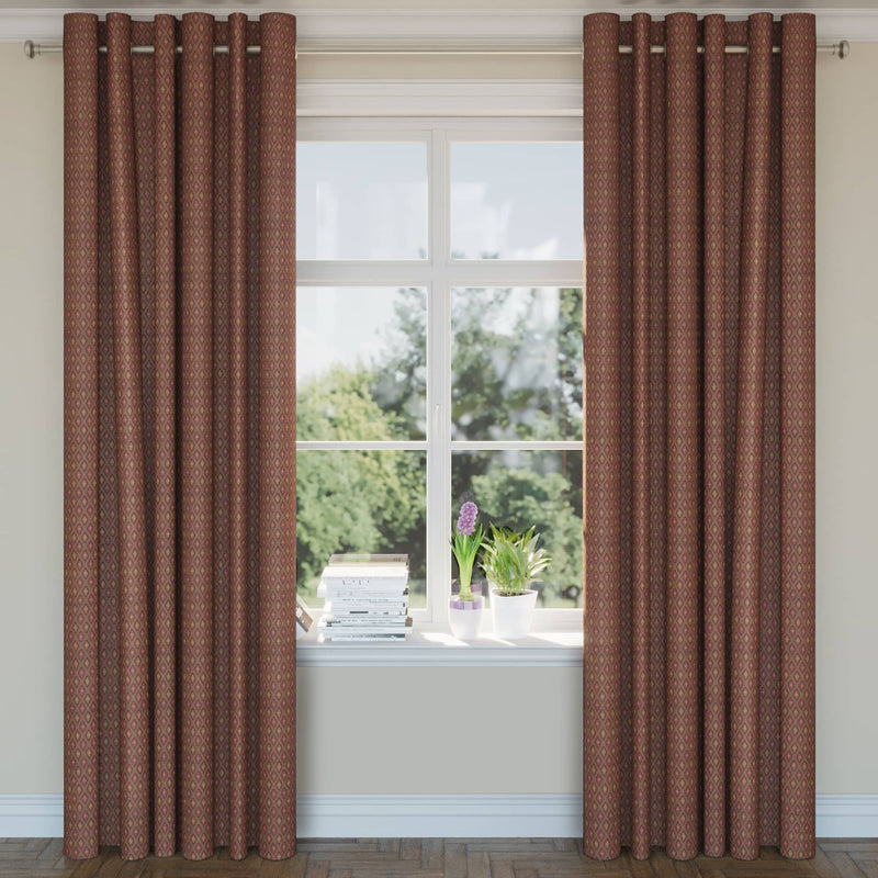 Charlotte - D1806 - Aubergine Margot - Fabric by the Yard - D1806 - D1806_Drapery