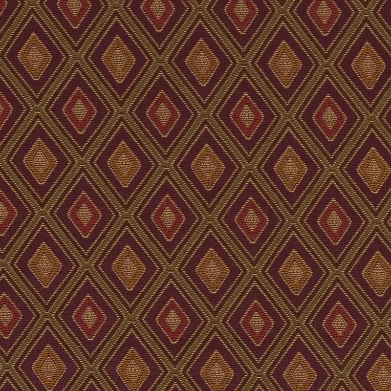 Charlotte - D1806 - Aubergine Margot - Fabric by the Yard Aubergine Margot