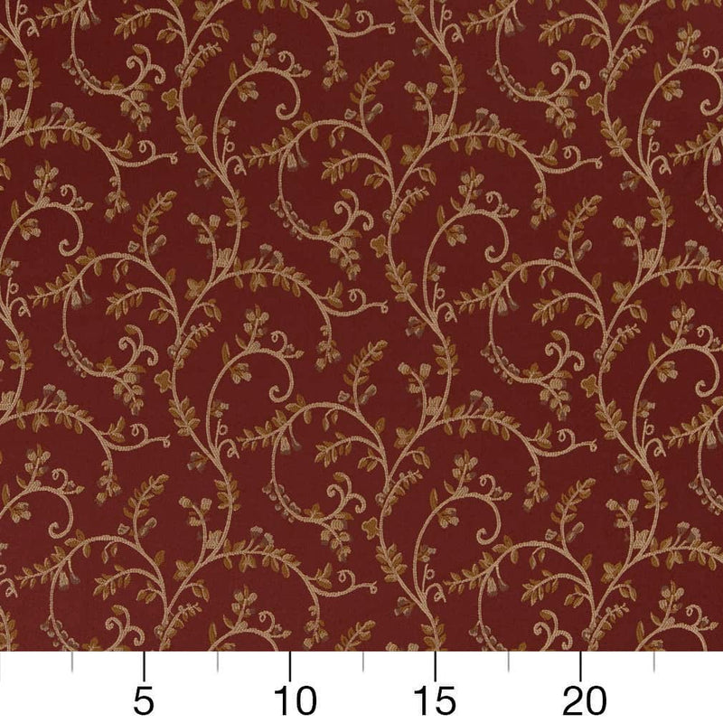 Charlotte - D1808 - Currant Nicolette - Fabric by the Yard - D1808 - D1808_Ruler