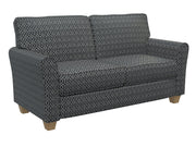 Charlotte - D181 - Ebony Lattice - Fabric by the Yard - D181 - D181_Furniture
