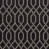 Charlotte - D181 - Ebony Lattice - Fabric by the Yard