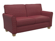 Charlotte - D182 - Merlot Lattice - Fabric by the Yard - D182 - D182_Furniture