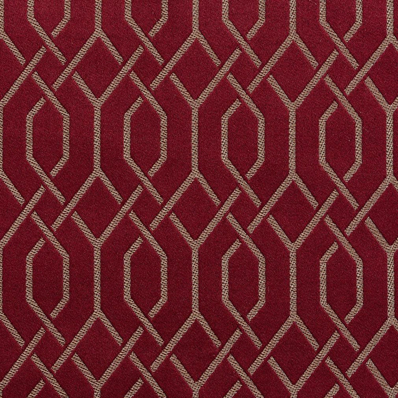 Charlotte - D182 - Merlot Lattice - Fabric by the Yard Merlot Lattice