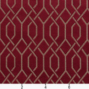 Charlotte - D182 - Merlot Lattice - Fabric by the Yard - D182 - D182_Ruler
