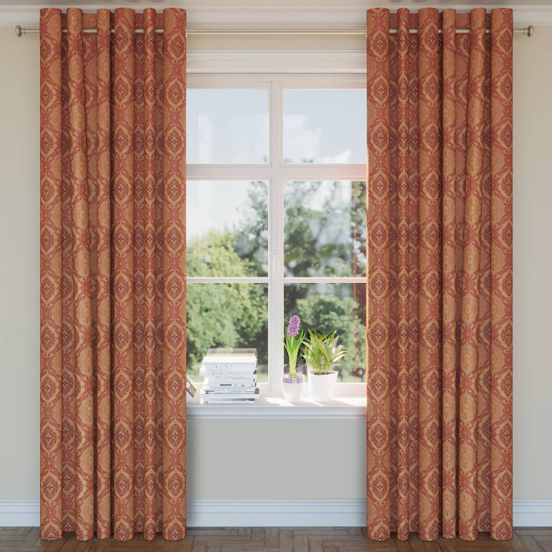 Charlotte - D1832 - Sienna Antoinette - Fabric by the Yard - D1832 - D1832_Drapery