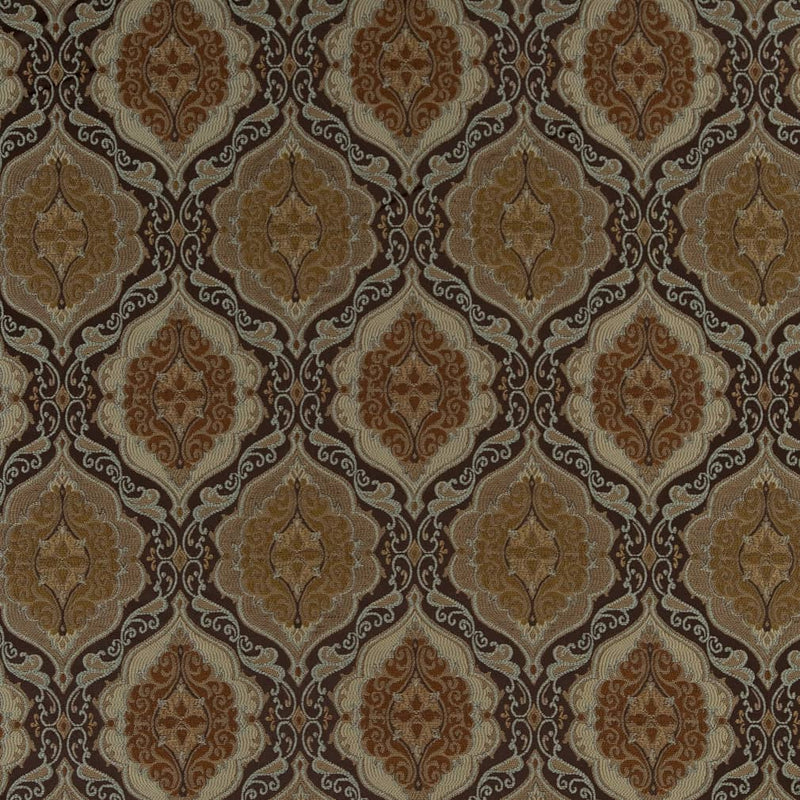 Charlotte - D1834 - Walnut Antoinette - Fabric by the Yard Walnut Antoinette