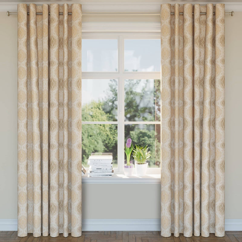 Charlotte - D1836 - Ivory Antoinette - Fabric by the Yard - D1836 - D1836_Drapery
