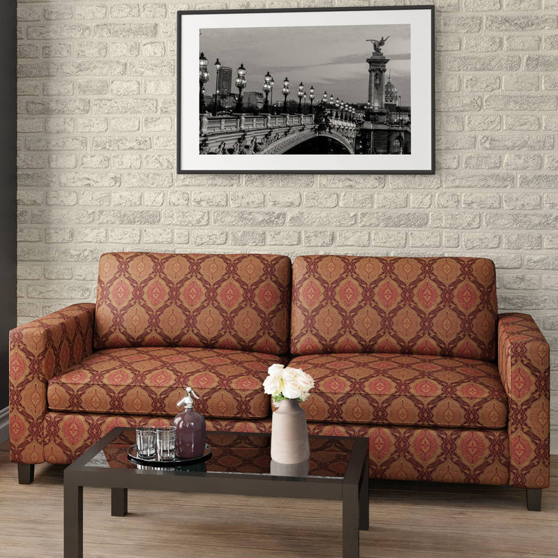 Charlotte - D1838 - Aubergine Antoinette - Fabric by the Yard - D1838 - D1838_Furniture