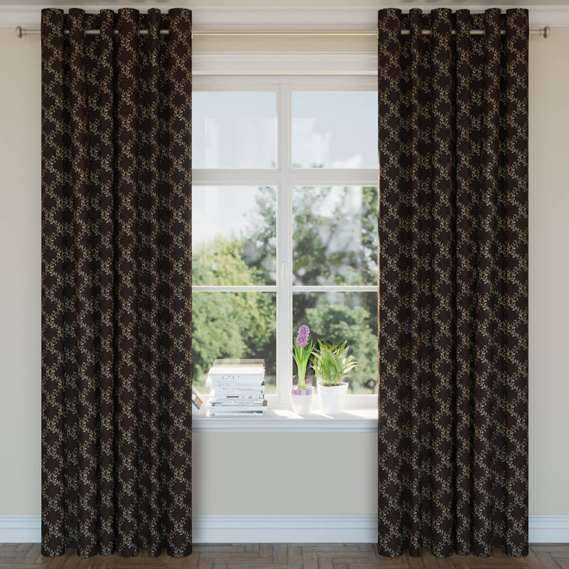 Charlotte - D1853 - Walnut Ella - Fabric by the Yard - D1853 - D1853_Drapery