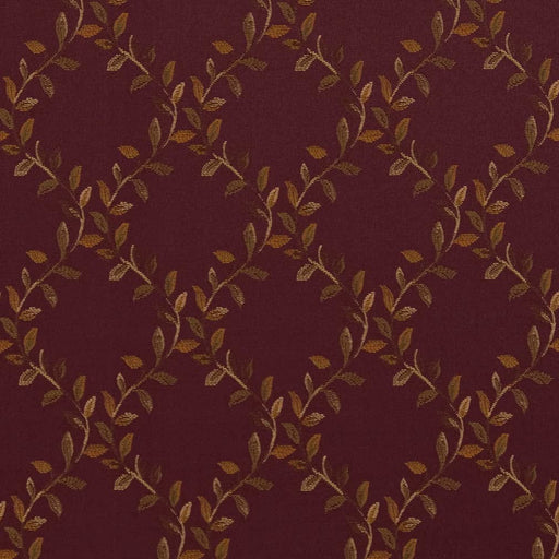 Charlotte - D1857 - Aubergine Ella - Fabric by the Yard Aubergine Ella