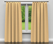 Charlotte - D186 - Gold Lattice - Fabric by the Yard - D186 - D186_Drapery