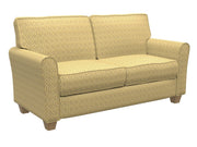 Charlotte - D186 - Gold Lattice - Fabric by the Yard - D186 - D186_Furniture