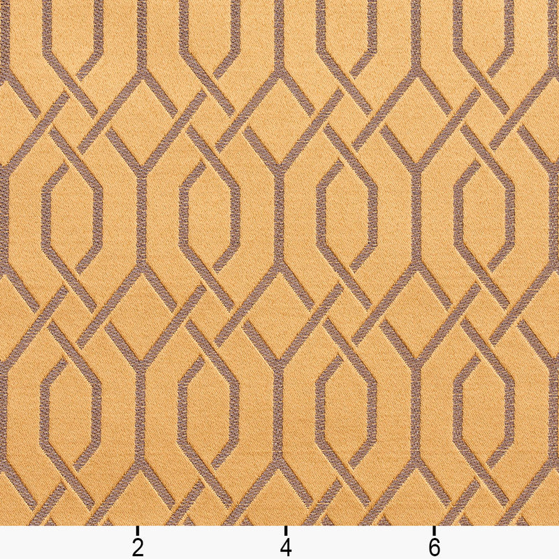 Charlotte - D186 - Gold Lattice - Fabric by the Yard - D186 - D186_Ruler