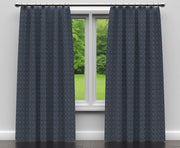 Charlotte - D189 - Sapphire Lattice - Fabric by the Yard - D189 - D189_Drapery