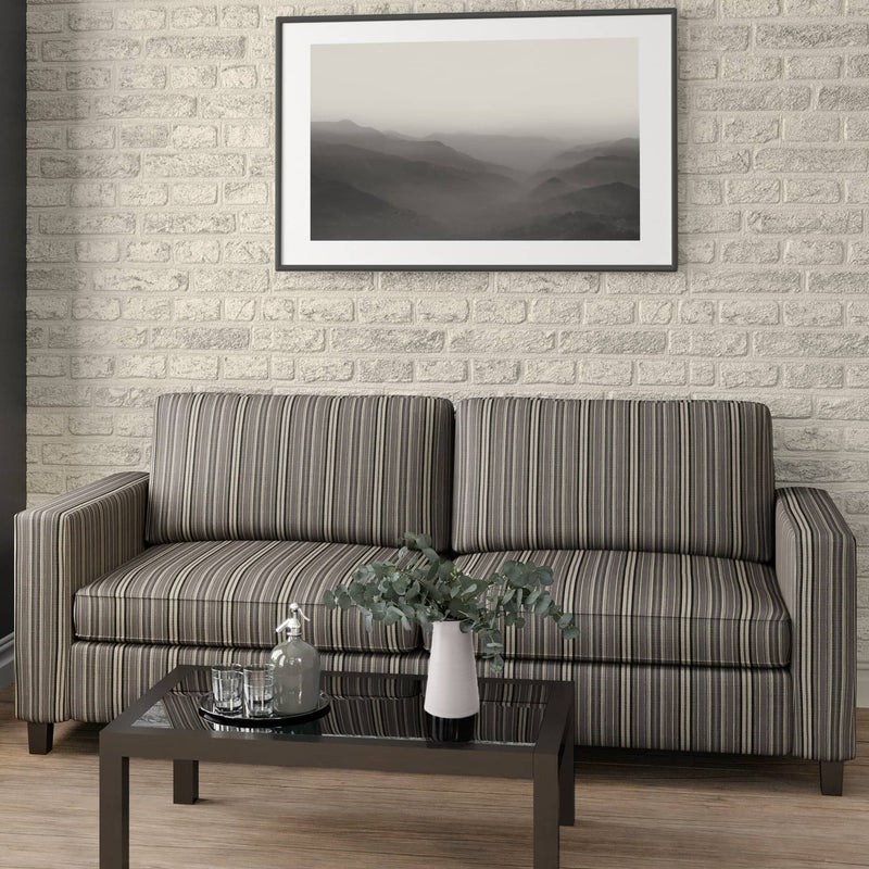 Charlotte - D1943 - Pewter Stripe - Fabric by the Yard - D1943 - D1943_Furniture