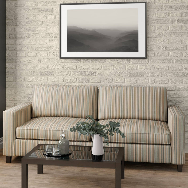 Charlotte - D1945 - Lagoon Stripe - Fabric by the Yard - D1945 - D1945_Furniture
