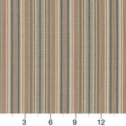 Charlotte - D1945 - Lagoon Stripe - Fabric by the Yard - D1945 - D1945_Ruler