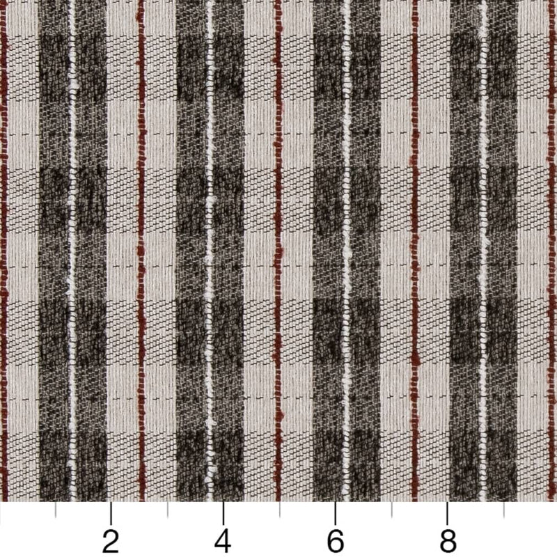 Charlotte - D1950 - Pepper Plaid - Fabric by the Yard - D1950 - D1950_Ruler