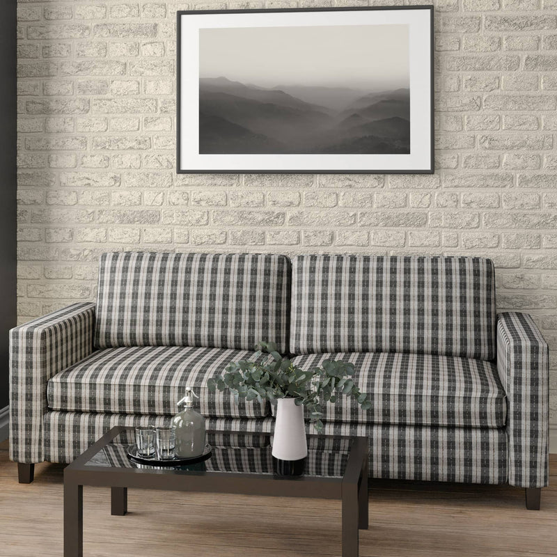 Charlotte - D1951 - Mink Plaid - Fabric by the Yard - D1951 - D1951_Furniture