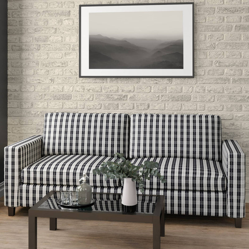 Charlotte - D1952 - Navy Plaid - Fabric by the Yard - D1952 - D1952_Furniture