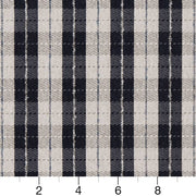 Charlotte - D1952 - Navy Plaid - Fabric by the Yard - D1952 - D1952_Ruler