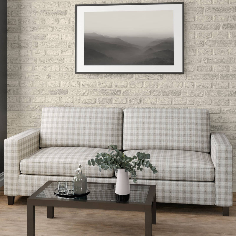 Charlotte - D1953 - Linen Plaid - Fabric by the Yard - D1953 - D1953_Furniture