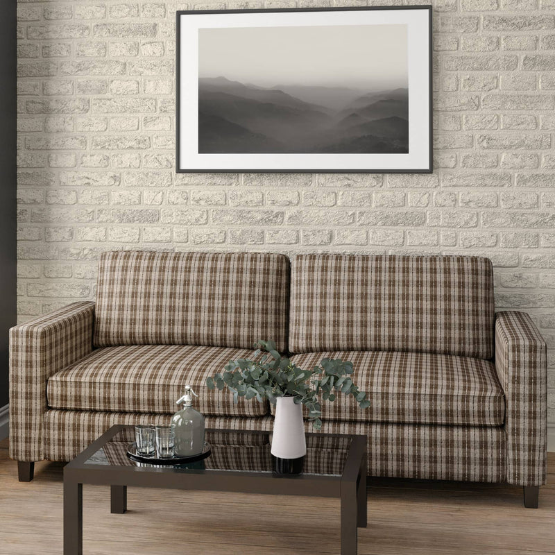 Charlotte - D1955 - Cocoa Plaid - Fabric by the Yard - D1955 - D1955_Furniture