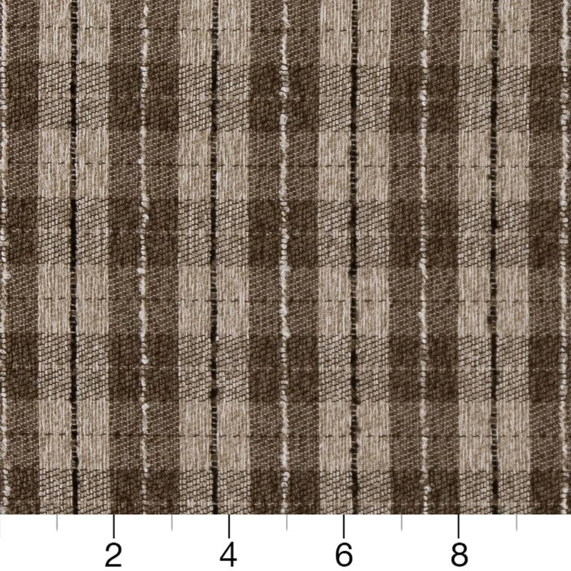 Charlotte - D1955 - Cocoa Plaid - Fabric by the Yard - D1955 - D1955_Ruler