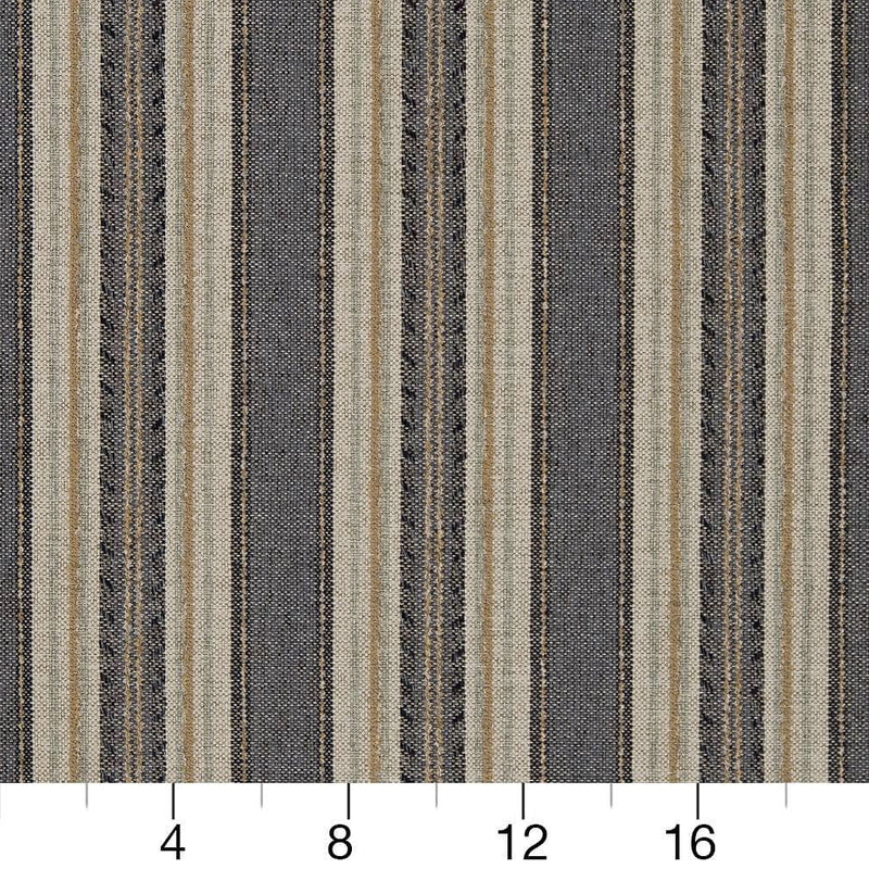 Charlotte - D1969 - Steel - Fabric by the Yard - D1969 - D1969_Ruler