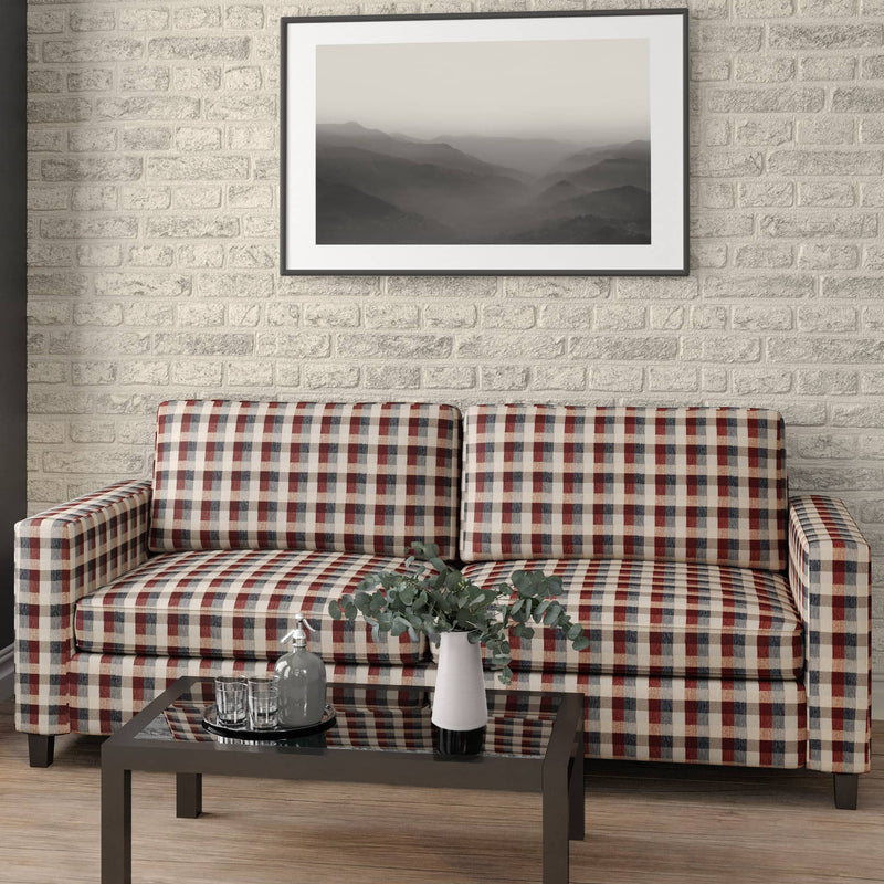 Charlotte - D1975 - Oxblood - Fabric by the Yard - D1975 - D1975_Furniture
