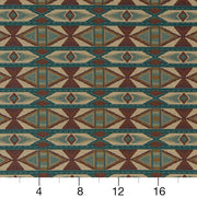 Charlotte - D2010 - Teal - Fabric by the Yard - D2010 - D2010_Ruler